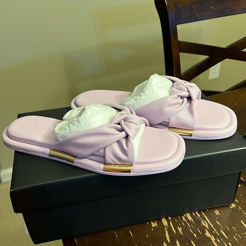 Coach sandals